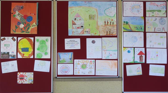 Weltweites Kunstprojekt Heute Malen Morgen Staunen